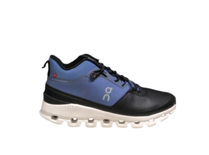 Black and Blue On Cloud Hi Edge Shoes