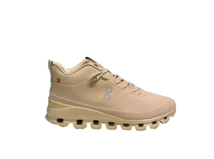 On Cloud Desert Sand Hi Edge Shoes