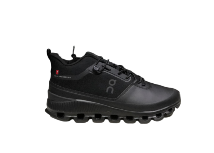 On Cloud Black Hi Edge Shoes