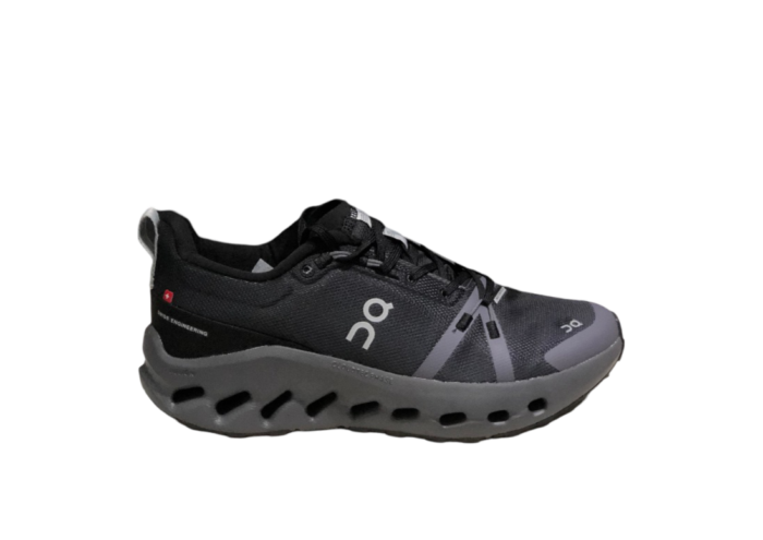 On Cloud Surfer Black Gray Waterproof