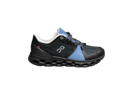 Sky Blue Black On Cloud Stratus Sneaker