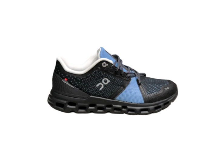 Sky Blue Black On Cloud Stratus Sneaker