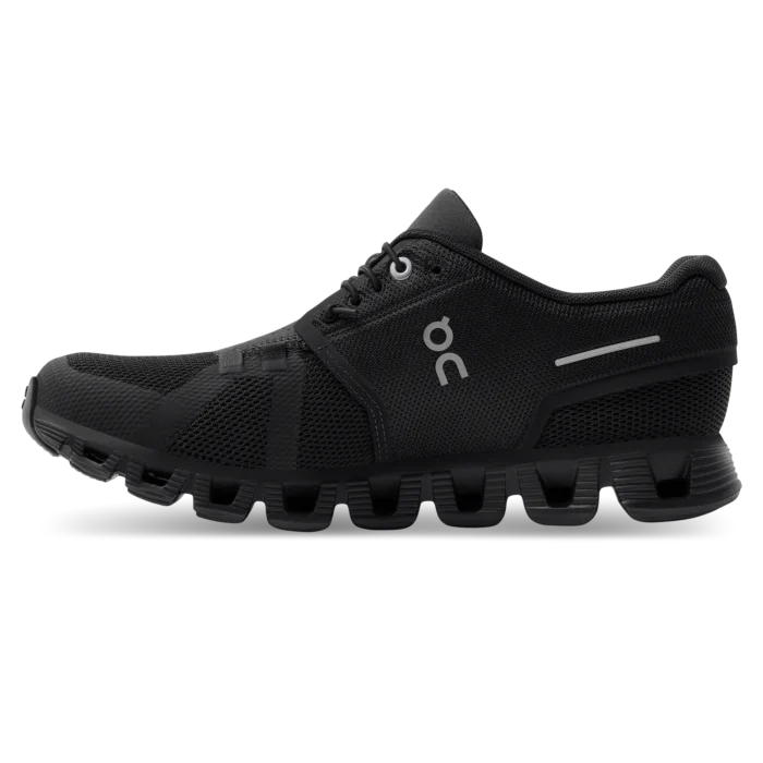 On Cloud 5 All Black Shoes