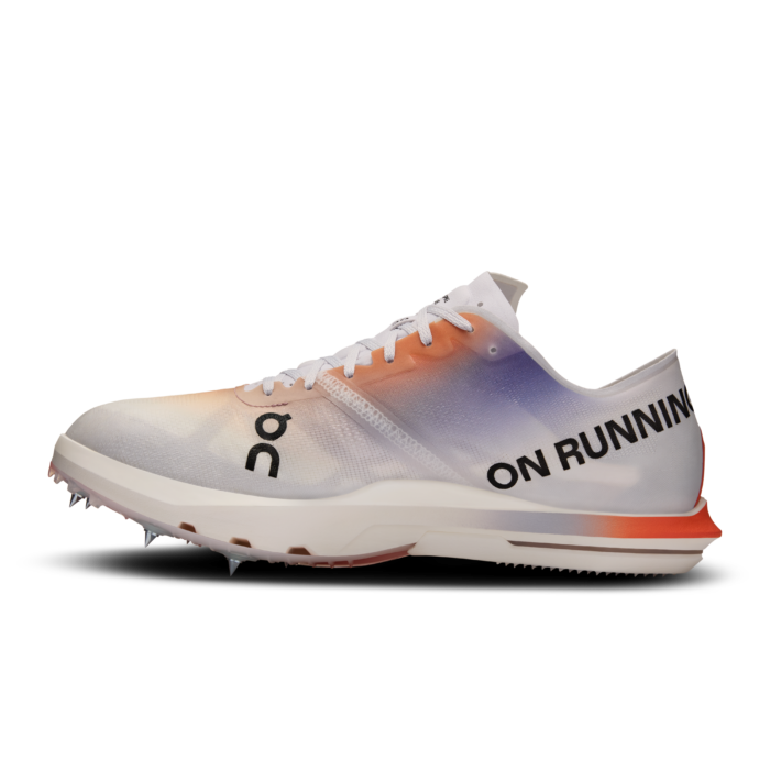 On Cloud White Flame Spike Citius Golf Shoes