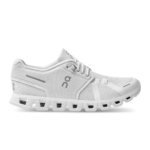 On Cloud 5 All White Shoes