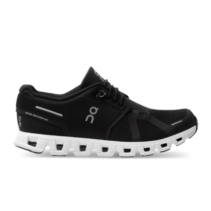 On Cloud 5 Black White Shoes