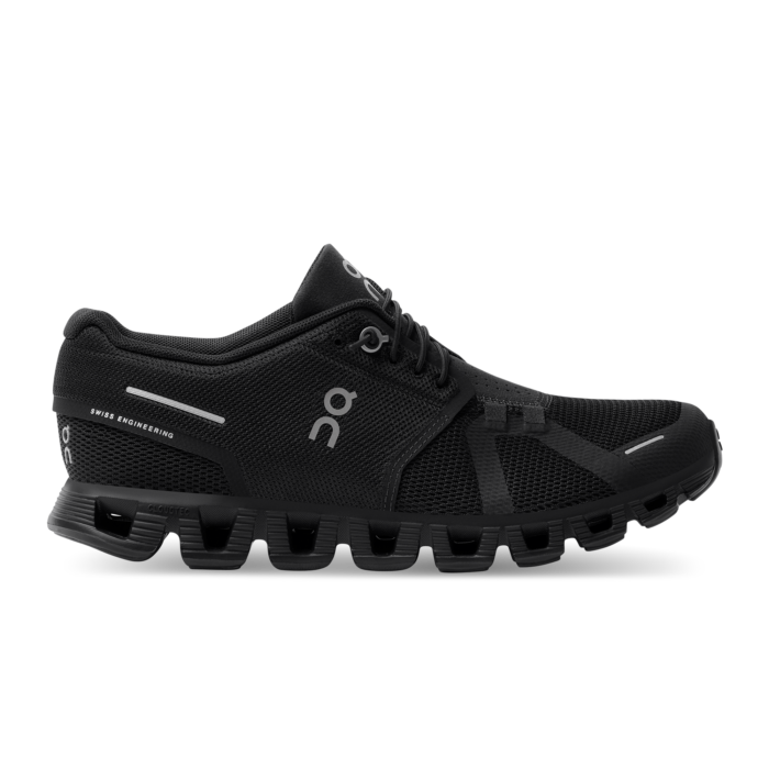 On Cloud 5 All Black Shoes
