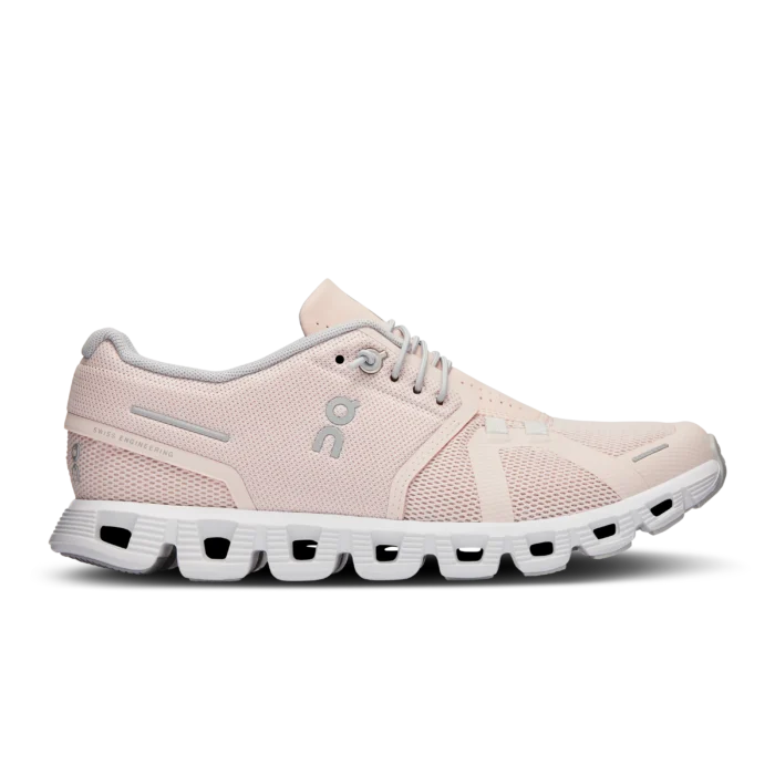 On Cloud 5 Shell White Shoes